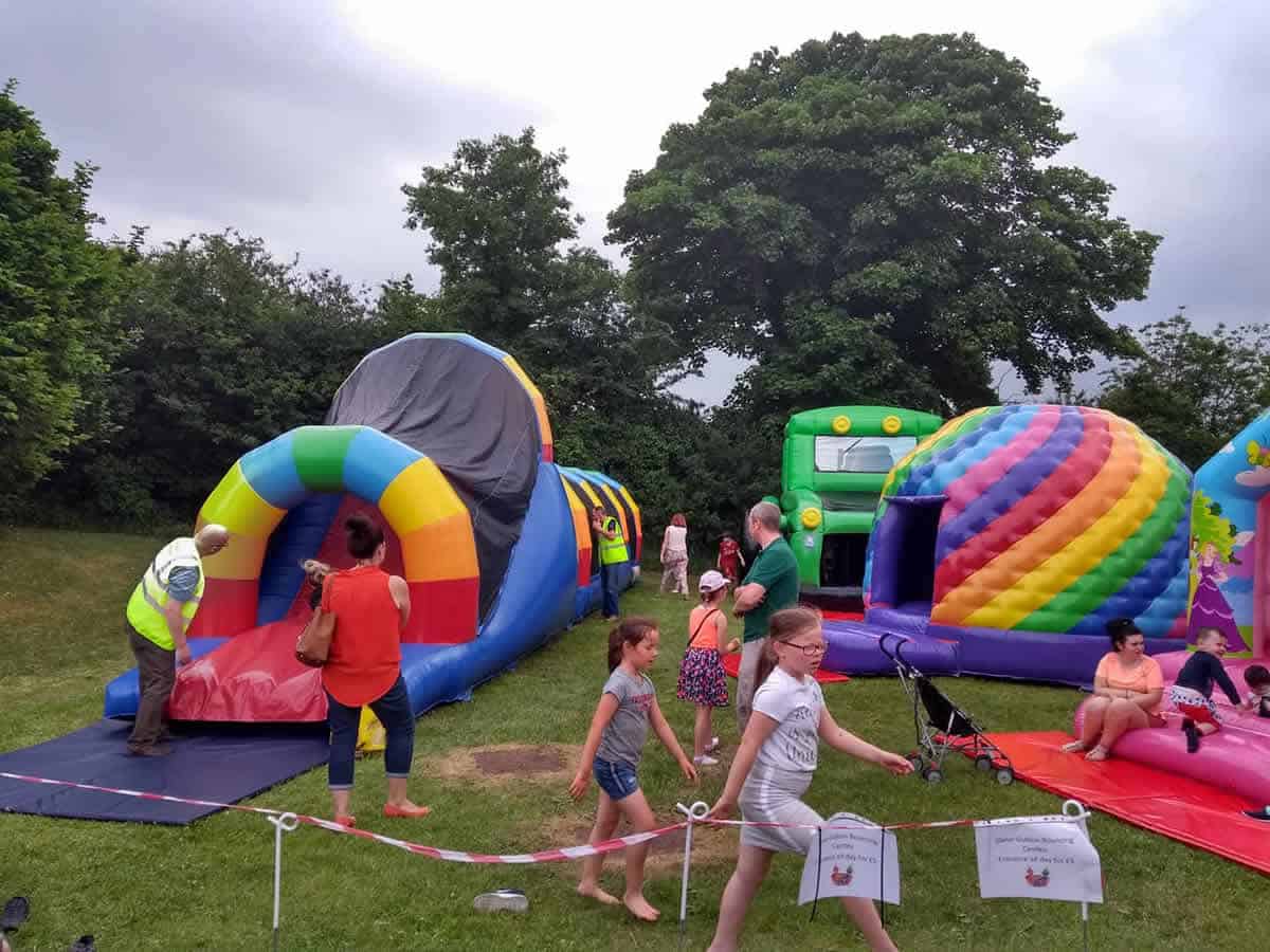 Fun Day And Tractor Run Event Bouncy Castles