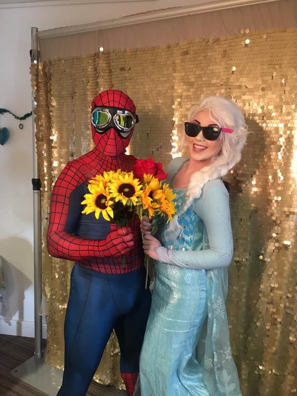 Easter 2019 Event Spiderman And Elsa