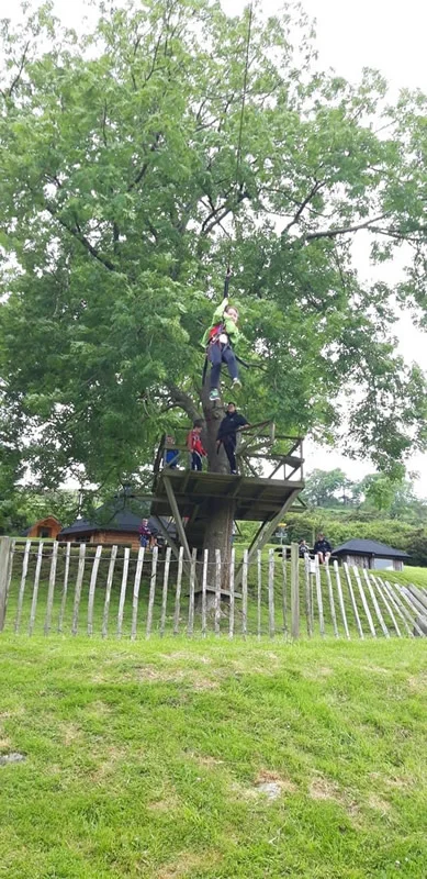 MyLife Event Child On Zip Line