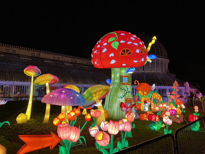 Bright Lights Botanic Event Mushroom